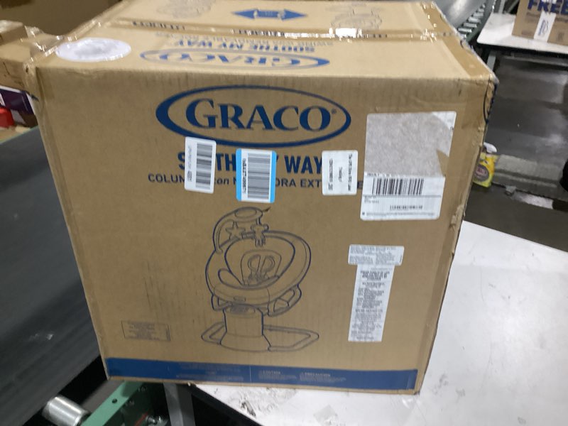 Condition photo showing New/Like New for Graco Soothe My Way with Removable Rocker, Madden - Versatile Baby Swing & Portable Rocker