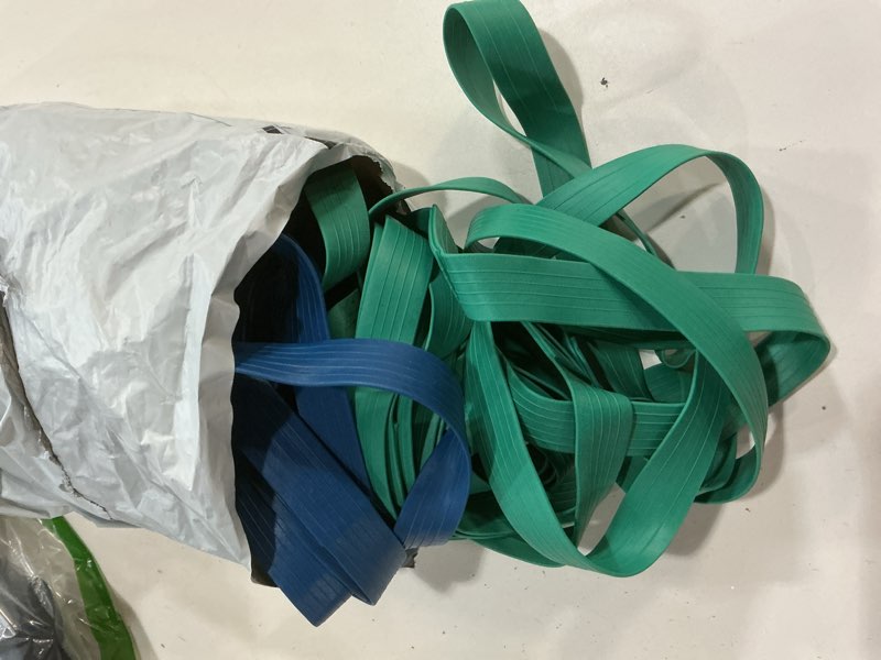 Condition photo showing Good Condition for 12 pack variety extra large moving rubber bands for furniture and moving blankets - extra strength rubber mover bands - 42", 36" and 30" length - moving supplies by kitchentoolz 12-pack variety