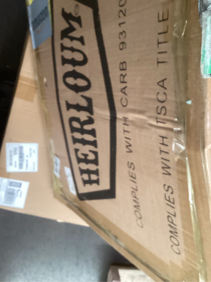 Condition photo showing As Is for HEIRLOUM Reclaimed Wood Table Top - Rustic Recycled Wooden Piece Perfect for Signs, Kitchens, Dining