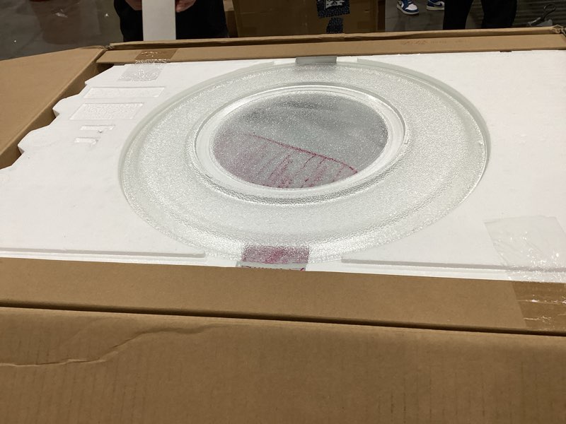 Condition photo showing Good Condition for ge countertop microwave oven,1, 200-watt capacity, 2.0 cubic ft., 8 auto setting cooking settings, child-lock technology, kitchen essentials for the countertop, dorm room or apartment, stainless steel 2.0 cu.ft. stainless steel