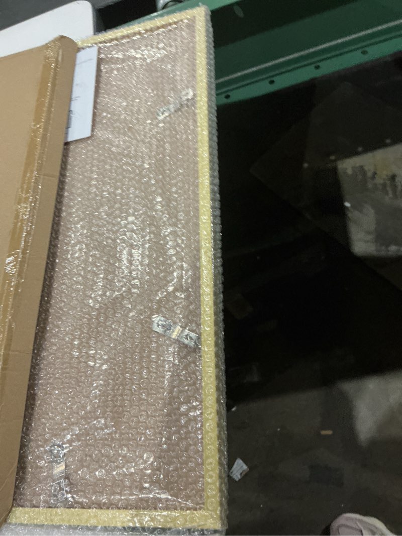 Condition photo showing Good Condition for upsimples 18x24 picture frame, display pictures 16x20 with mat or 18 x 24 without, wall hanging poster frames, gold, 1 pack