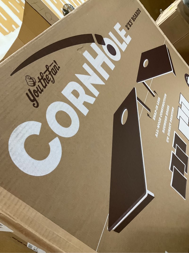 Condition photo showing New/Like New for YouTheFan NCAA 2’ x 3’ Wood Cornhole Game UCLA Bruins