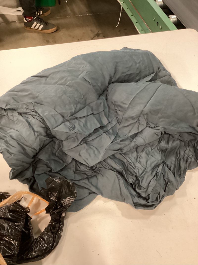 Condition photo showing Good Condition for bamboo duvet cover, full/queen, nightfall