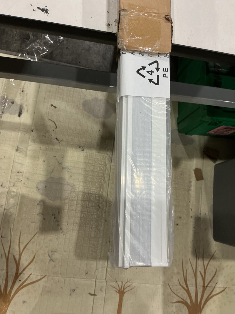 Condition photo showing Good Condition for lazblinds cordless cellular blinds, no drill blackout honeycomb shades for indoor windows, insulated uv protection cellular shades, easy inside mount, 27" w x 48" h, white blackout-white 27" w x 48" h