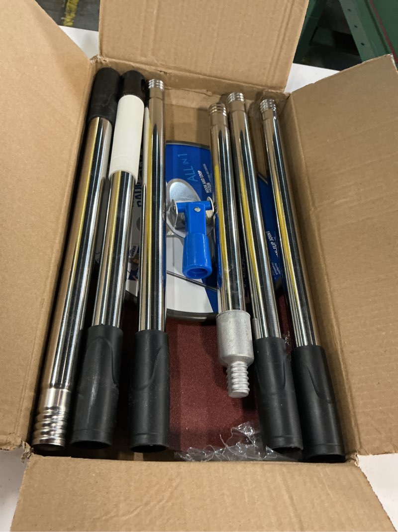 Condition photo showing Good Condition for Drywall Pole Sander,30 to 86 Inch Circular Sander with Adjustable Extension Pole, Manual Hand Drywall Sander for Walls and Ceilings, Includes 5pcs Sanding Sheets (80, 100, 120, 180, 240 Grit)