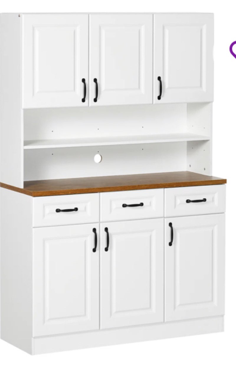 Zailie 70.75 Inches Kitchen Pantry (incomplete, box 3 of 3 only)