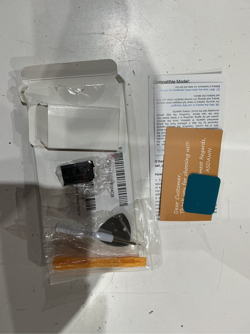 Condition photo showing As Is for asdawn a1579 battery compatible with apple watch series 1 42mm a1554 a1579 a1803 battery with repair tools set