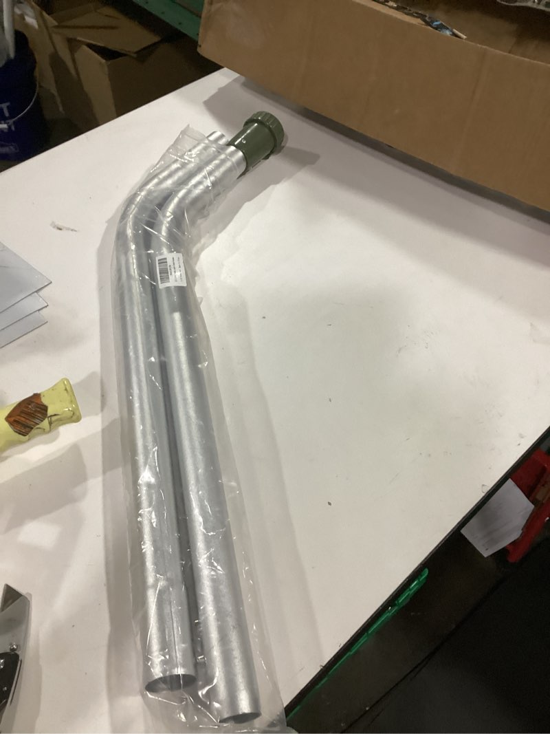 Condition photo showing As Is for 2-Piece Aluminum Vacuum Wand, 56-Inch, Button Lock Design, Replacement for ProTeam 101338, Compatible with Sanitaire, ProTeam, Tennant, Sandia, Mercury, Karcher, vilfisk, Mosquito, Hawke Vacuums