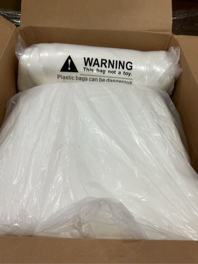 Condition photo showing Good Condition for 17'' x 16'' x 2.5"Thick Chair Cushions for Dining Chairs, 8 Pack WaterProof Easy Clean Kitchen Chair Pads with Ties and Non-Slip Backing - 30D High Elastic Foam Soft Kitchen Chair Cushions Dark Blue 8 Count(Pack of 1)