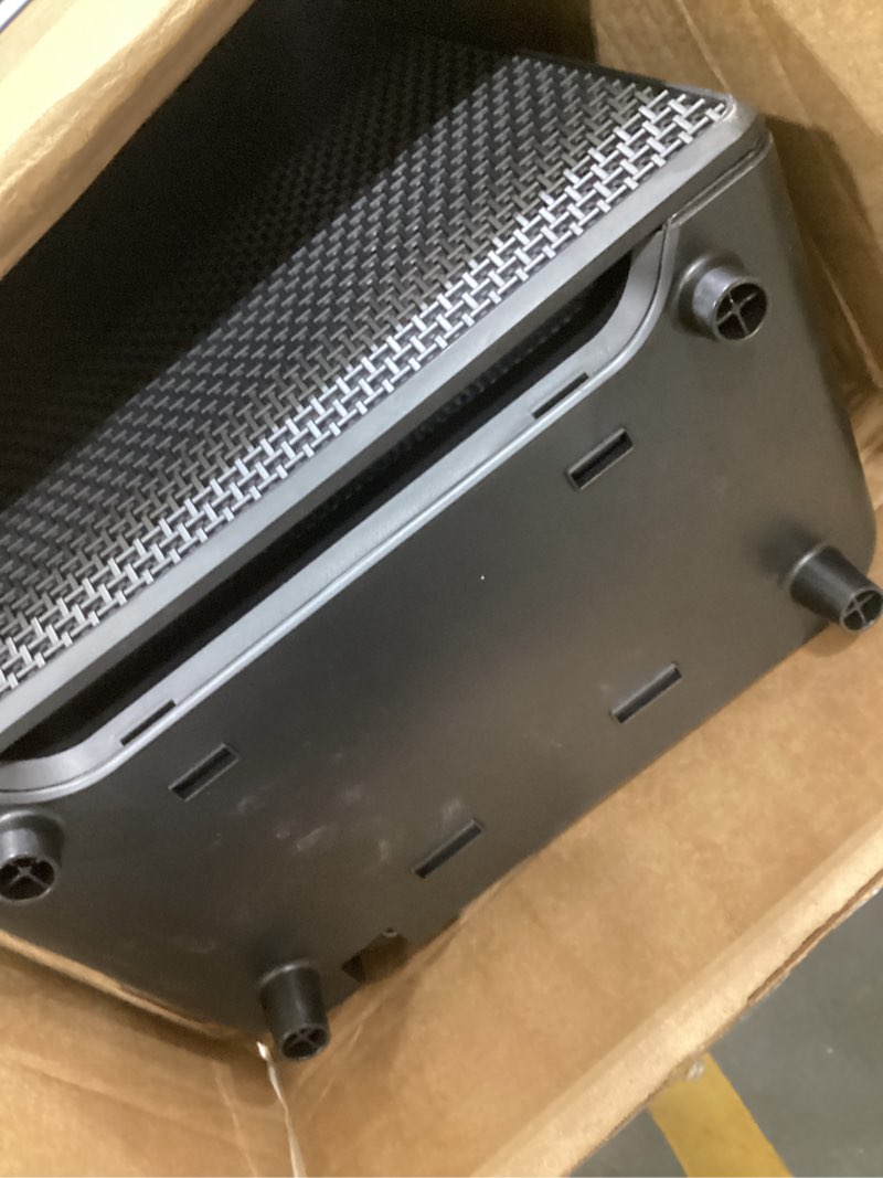 Condition photo showing As Is for winix 5520 air purifier for home large room up to 1882 ft² in 1 hr with air quality monitor, true hepa, high deodorization carbon filter and auto mode, captures pet allergies, smoke, dust. black air purifier