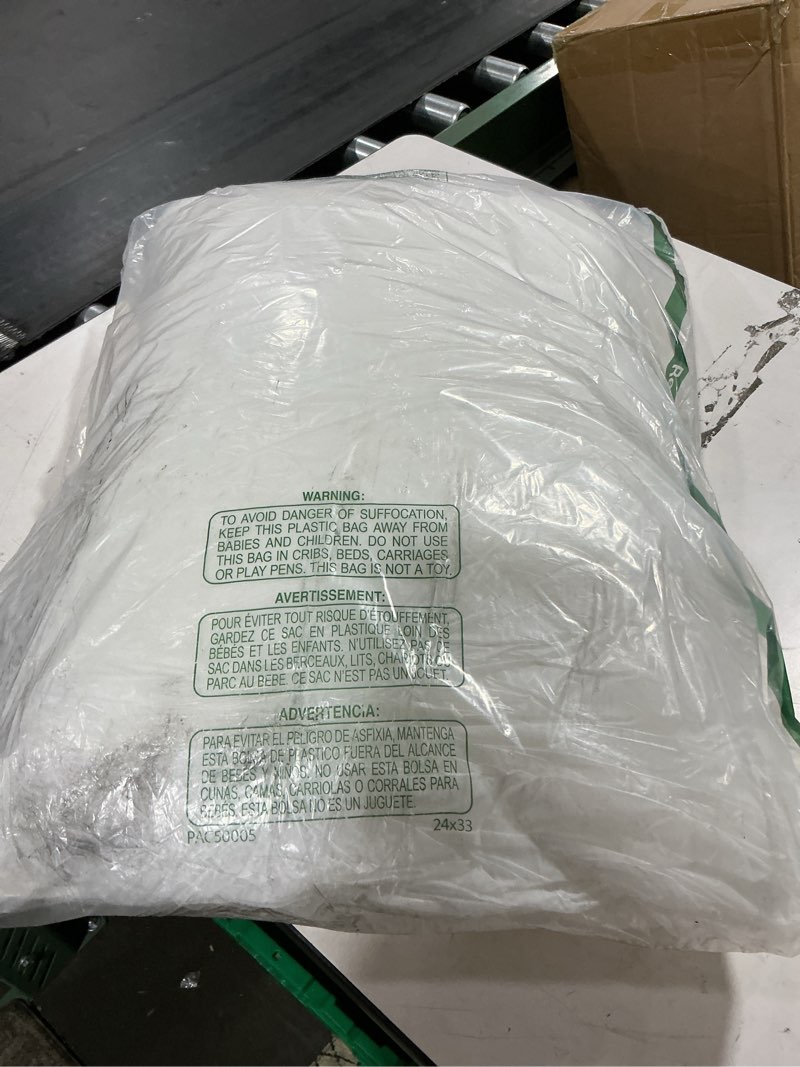 Condition photo showing As Is for similar to royale linens 12 x 20 pillow insert - down alternative throw pillows insert - rectangle pillow pack of 1 white - bed & couch pillows - inner cushion for bed, cushion for living room - shams stuffer white - pack of 1 12x20 inch
