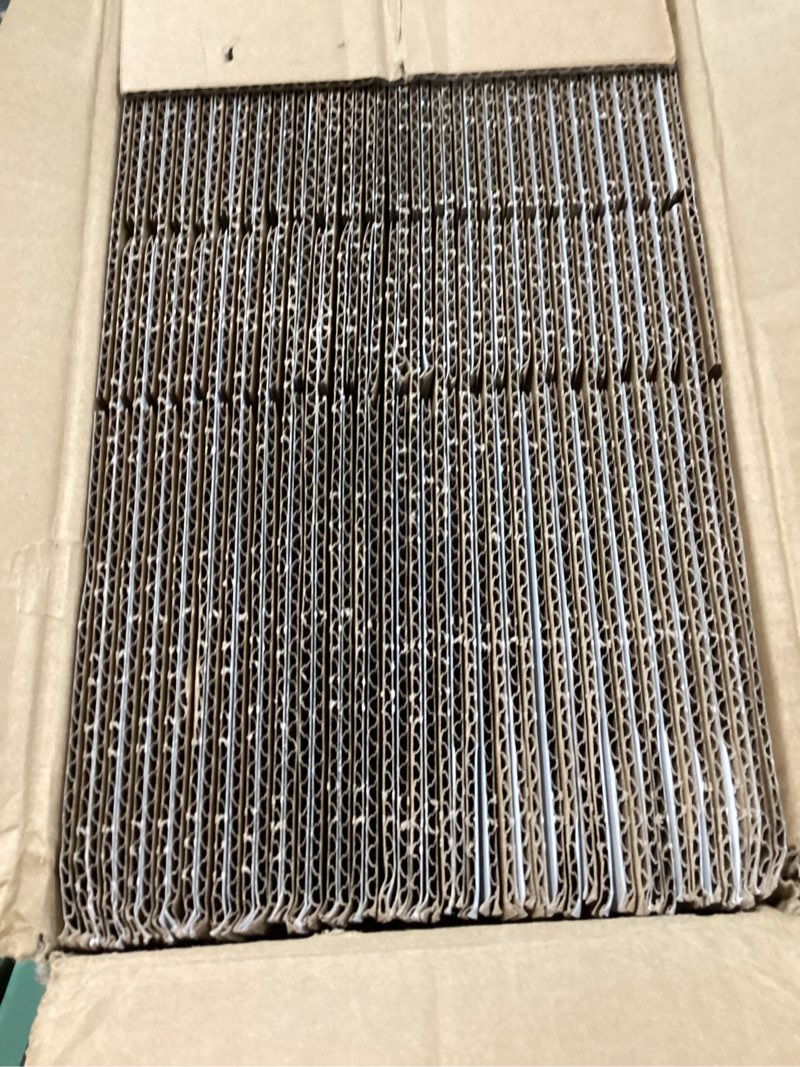 Condition photo showing New/Like New for calenzana 7x5x4 inches shipping boxes pack of 25, white cardboard corrugated box for mailing packing and storage