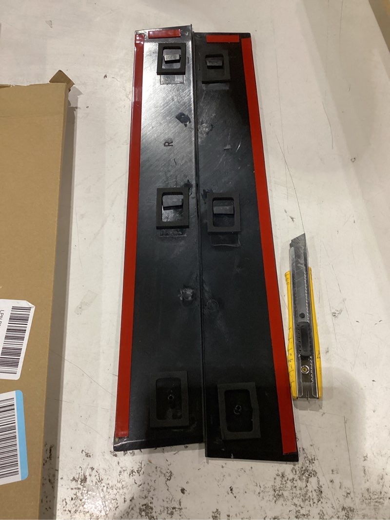 Condition photo showing Good Condition for 926-445 926-446 b pillar trim door molding for front passenger & driver side windshield outer compatible with 2008-2016 chrysler town & country 2008-2020 dodge grand caravan part# 5020664aa 5020665aa black