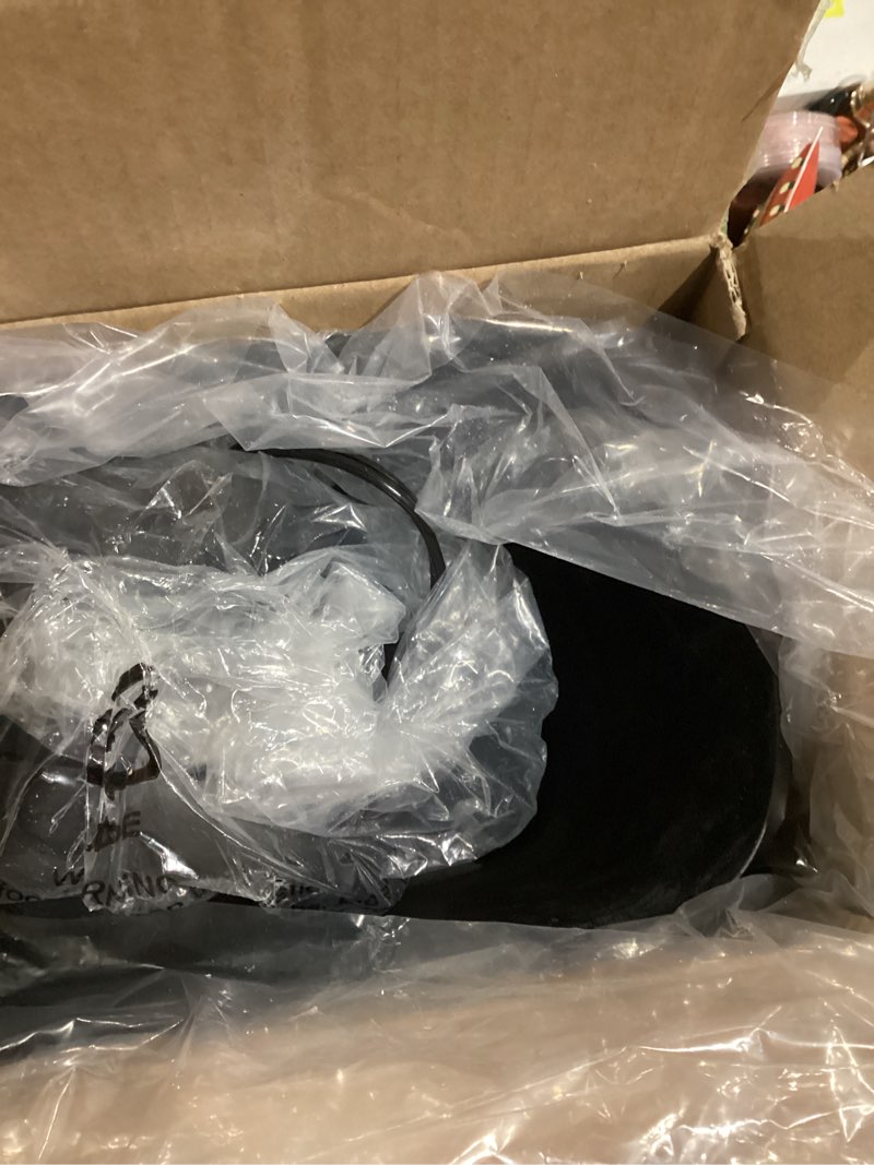 Condition photo showing As Is for Amazon Basics 8-Sheet Cross Cut Paper Shredder and Credit Card Shredder - Black 8 Sheet Black