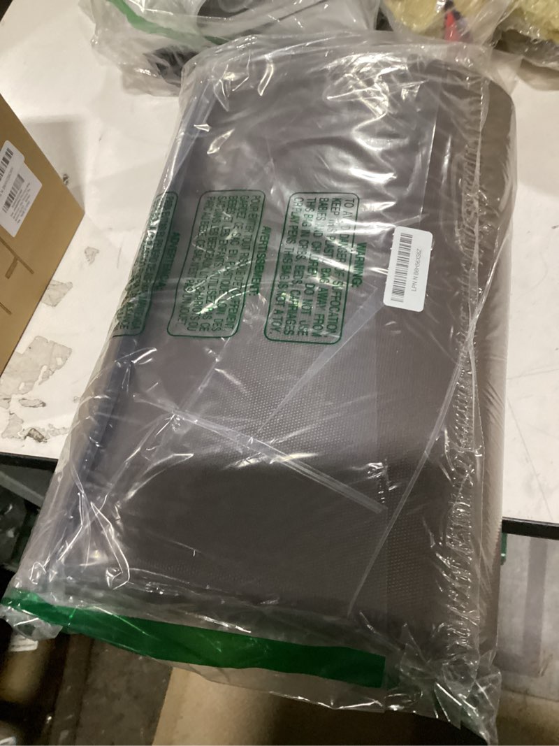 Condition photo showing New/Like New for dexi kitchen floor mats cushioned anti fatigue, 17x59 narrow short standing runner rug waterproof, comfort memory foam padded for front sink laundry, brown 59"l x 17"w x 0.4"th brown