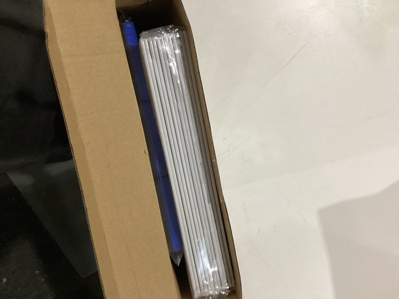 Condition photo showing Good Condition for seajan 12 pack 9 x 12'' small magnetic white board kit include12 mini double sided magnetic board 12 dry erasers 12 black markers personal whiteboards for school office classroom (transverse line)