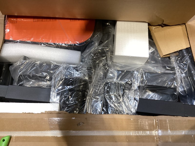 Condition photo showing Good Condition for teclor inversion table,advanced heat and massage function,strength training inversion table for back pain relief,heavy duty inversion table 350 lbs capacity with wider and thickened backrest orange/black