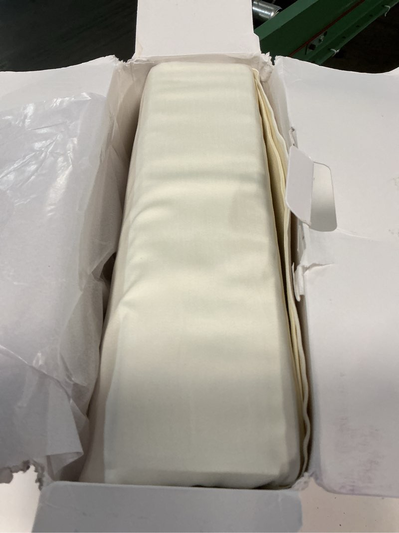 Condition photo showing Good Condition for mygiza sheets 4 pcs queen sheet set, 100% certified giza egyptian cotton, soft & luxury sheets fits 18 inches deep mattress, ivory queen ivory