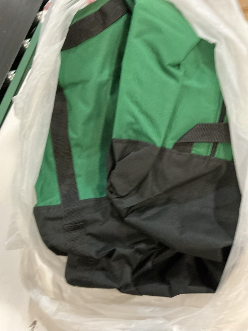 Condition photo showing Good Condition for christmas tree storage bag, fits up 10-12 ft tall artificial trees-heavy duty holiday storage box with durable reinforced handles & transparent pocket- 600d oxford tree storage container, green fit for 10ft green
