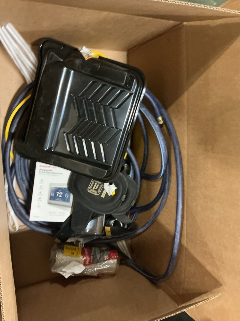 Condition photo showing As Is for Mixture of small miscellaneous loose tools, screws, latches, home repair accessories