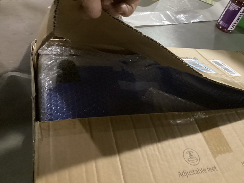 Condition photo showing item condition for Extra Large Resin Leveling Table for Epoxy - 22.8''x 15'' Resin Leveling Board Nonstick Surface, Adjustable Height & Angle Feet, Multipurpose No Installation Required Board for Crafting & Art