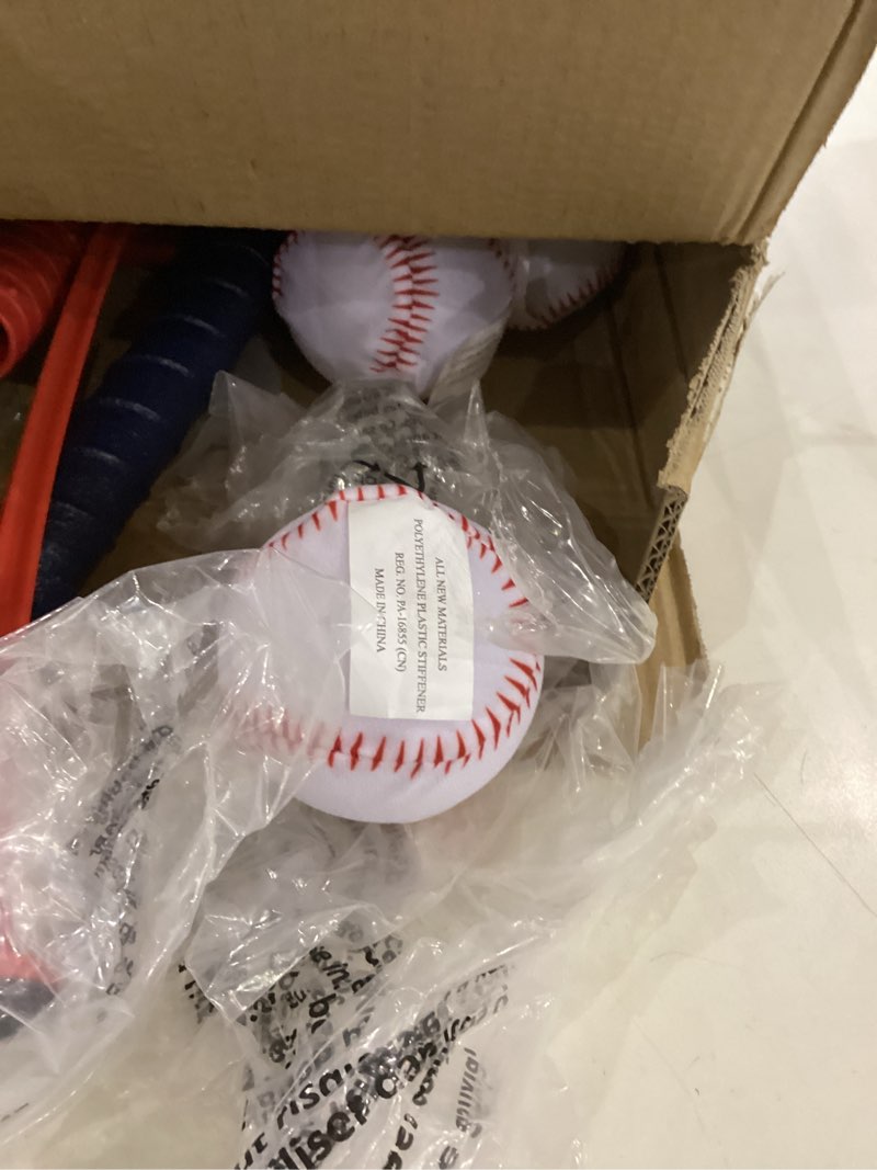 Condition photo showing Good Condition for Franklin Sports Grow-with-Me Kids Baseball Batting Tee + Stand Set for Youth + Toddlers - Youth Baseball, Softball + Teeball Hitting Tee Set for Boys + Girls Grow With Me Tee - MLB Baseball