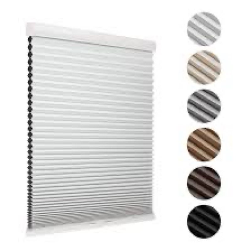 MYshade Blackout Cordless Cellular Shades Honeycomb Shade for Indoor Windows Room Darkening Blinds f
