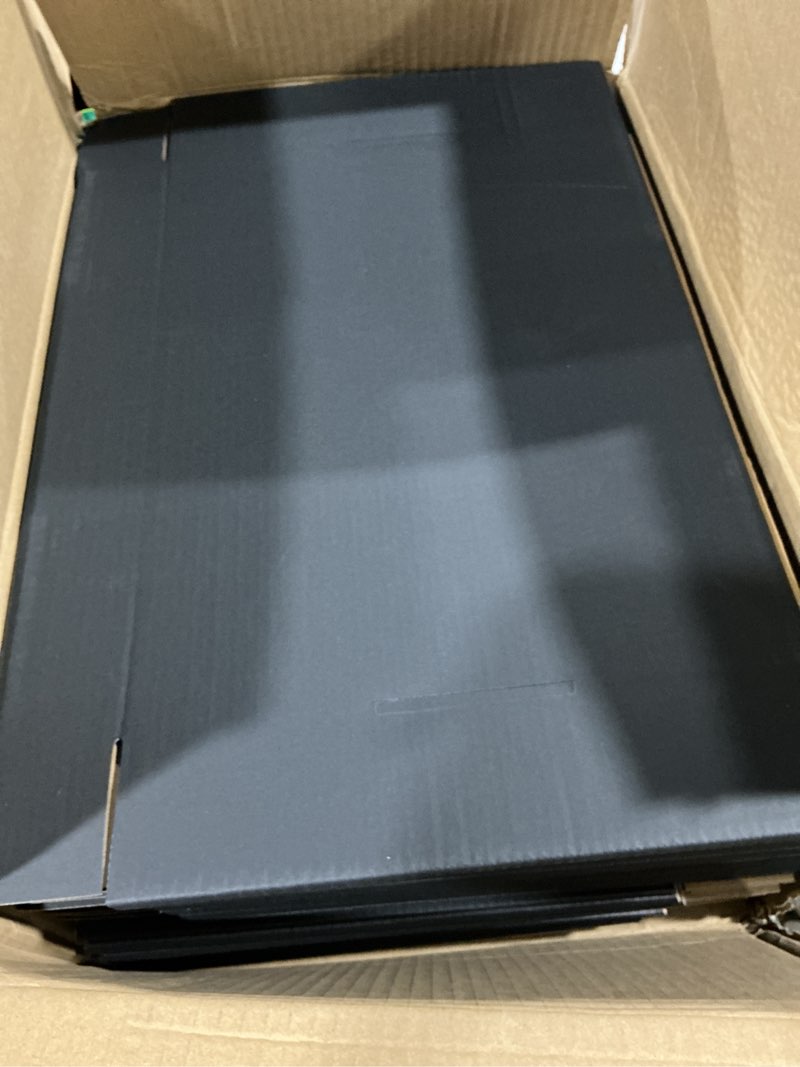 Condition photo showing Good Condition for 12x9x2 black shipping boxes set of 24, corrugated cardboard mailers for product packaging & mailing, recyclable small business shipping supplies, gift boxes for holiday birthday wedding favors 12x9x2 inches-24pack