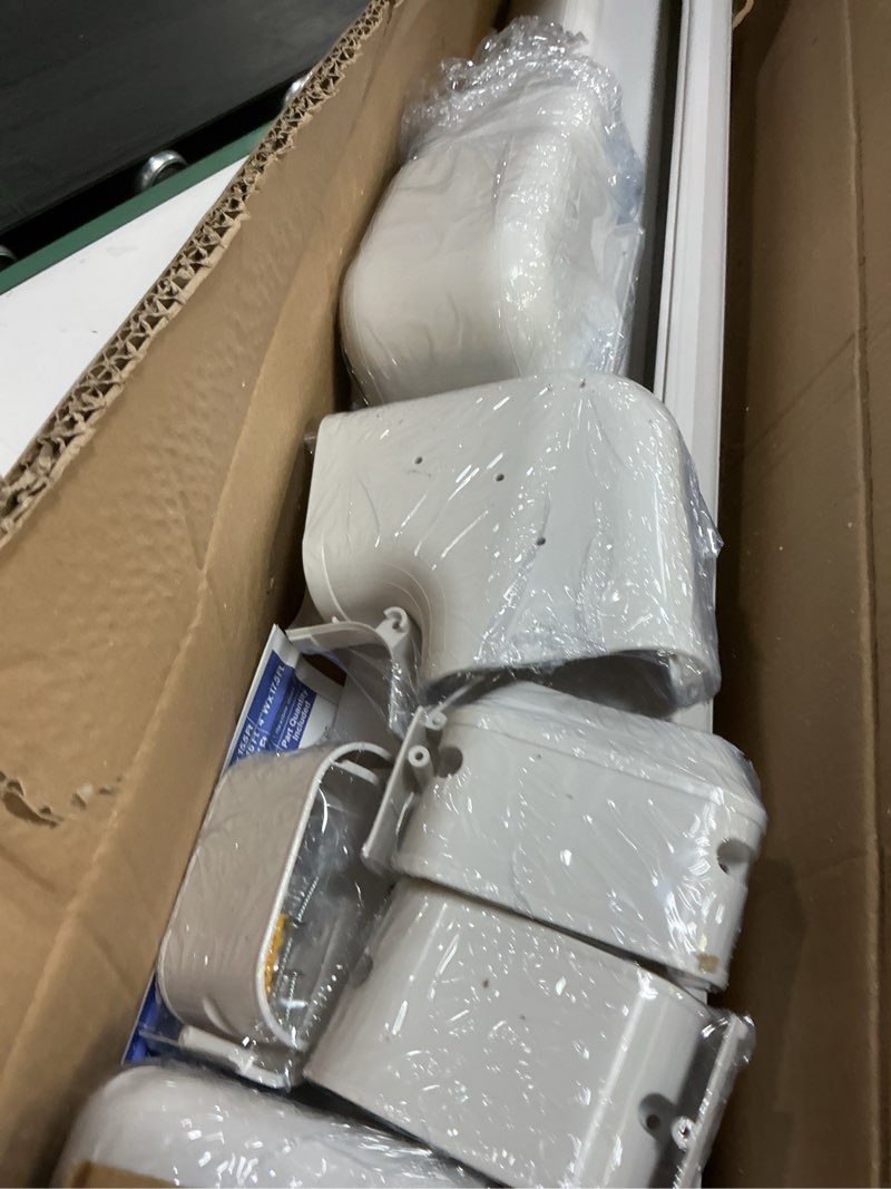 Condition photo showing New/Like New for 4'' 14 ft mini split line set cover, pvc & pp line cover set universal for mini split ac & central ac