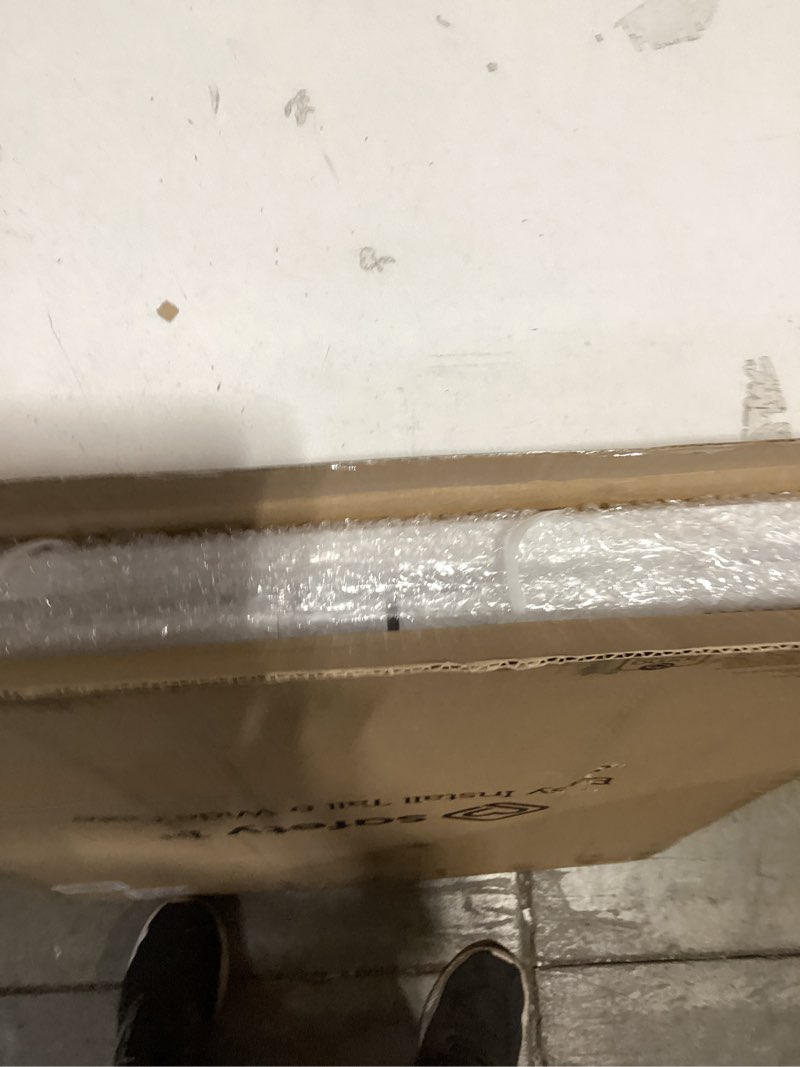 Condition photo showing New/Like New for Safety 1st Extra Wide Baby Gate with Door: Premium Child Safety, Extra Tall Gate for Doorways, Dog Gates, Easy Installation, 36" Tall & Wide, Fits 29"-47" 1-Pack 29" to 47" Wide x 36" Tall White