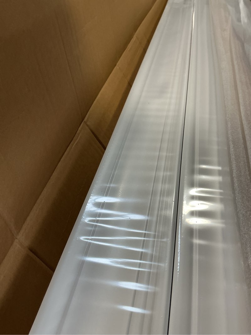 Condition photo showing New/Like New for 8 Pack Ceiling Crown Molding Trim for Home Decor, 96" Long x 3.6" Face 8-Pack (3.6"W x 96"L) White