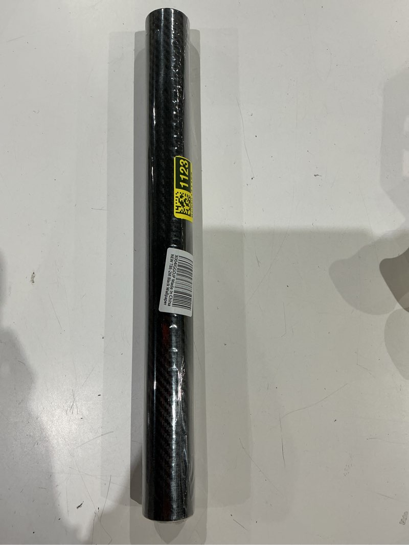 Condition photo showing Good Condition for black wallpaper peel and stick wallpaper black 3d carbon fiber contact paper 15.8''×78.7'' self adhesive wall paper removable textured wallpapers decorative for bedroom tabletop cabinets vinyl roll 15.8" x 78.7"