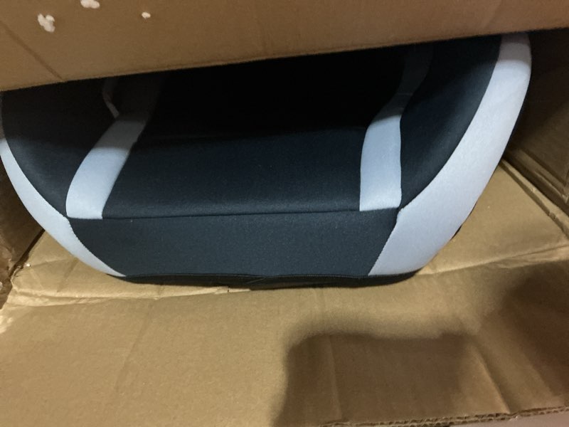 Condition photo showing As Is for Cosco Topside Backless Booster Car Seat, Lightweight Booster Seats for Cars 40-100 lbs, Backless Booster Seat for Car, Rainbow Rainbow 1 Pack
