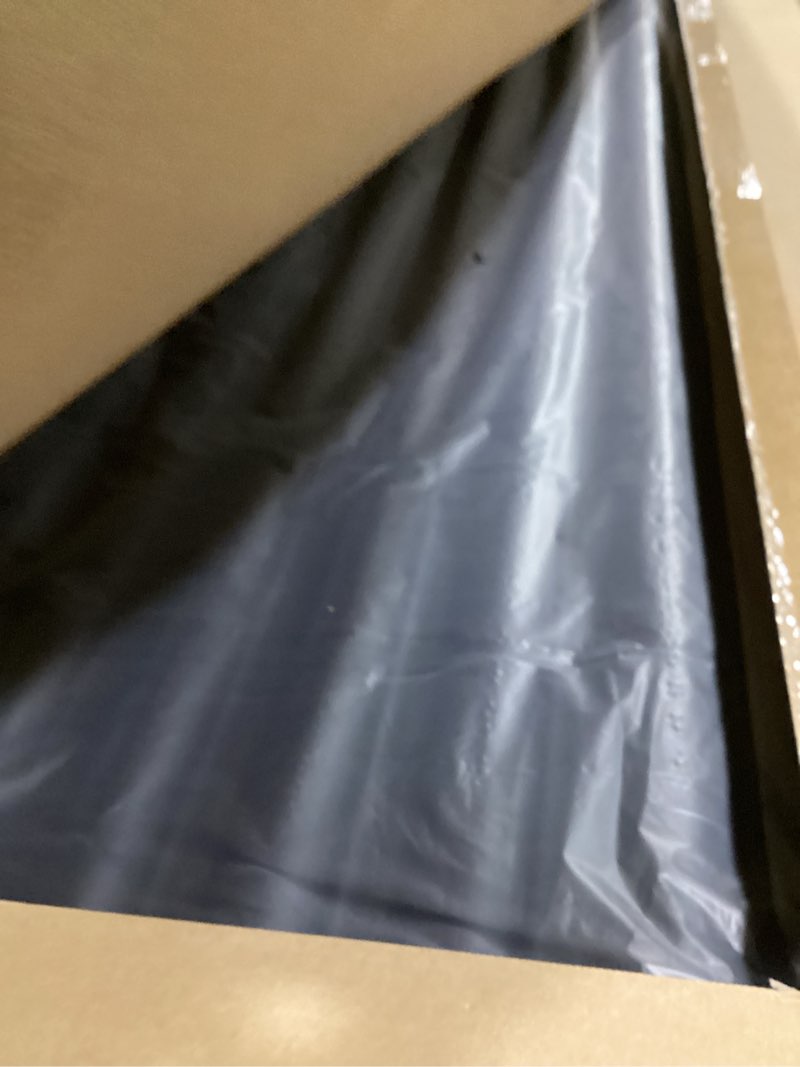 Condition photo showing Good Condition for art3d 2x4 ft drop ceiling tiles in black, 12-sheet semi-cylinder design 3d wall panels for interior wall decor 24x48 inch 24"x48" semi-cylinder black