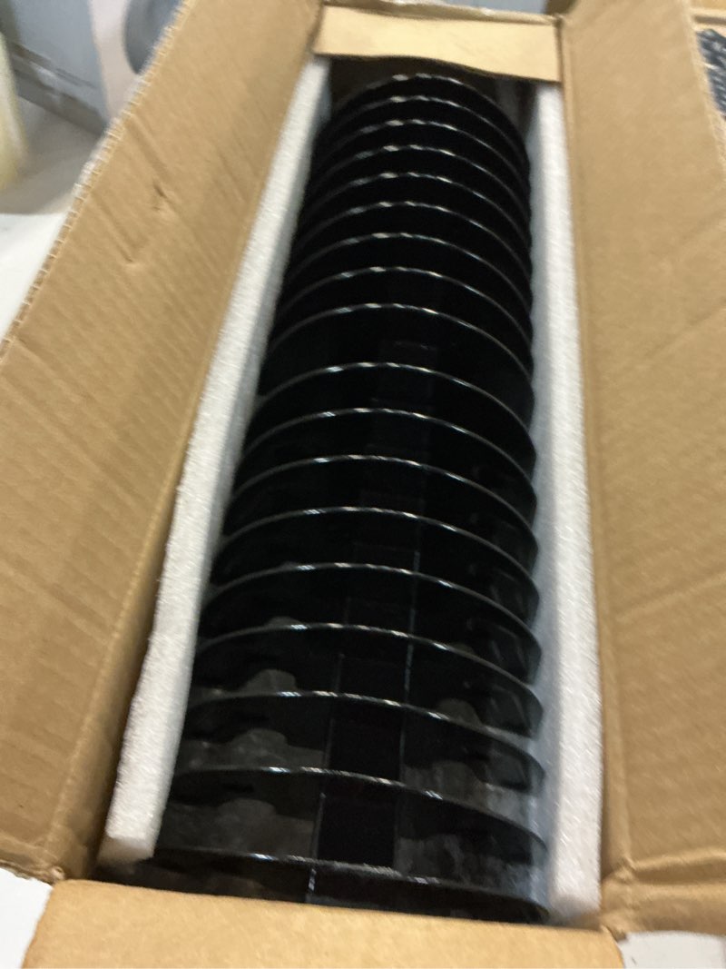 Condition photo showing Good Condition for lawn thatch rake, 15-inch steel dethatching tool, adjustable 0-15° angle and 38-68 inch length, heavy-duty yard rake for dead grass removal and lawn care updated (black)