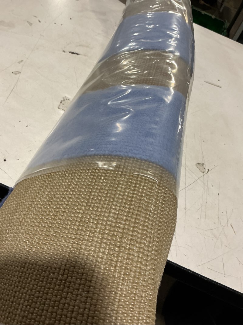 Condition photo showing New/Like New for 5'x7' multi check rectangular woven outdoor area rugs blue - threshold™