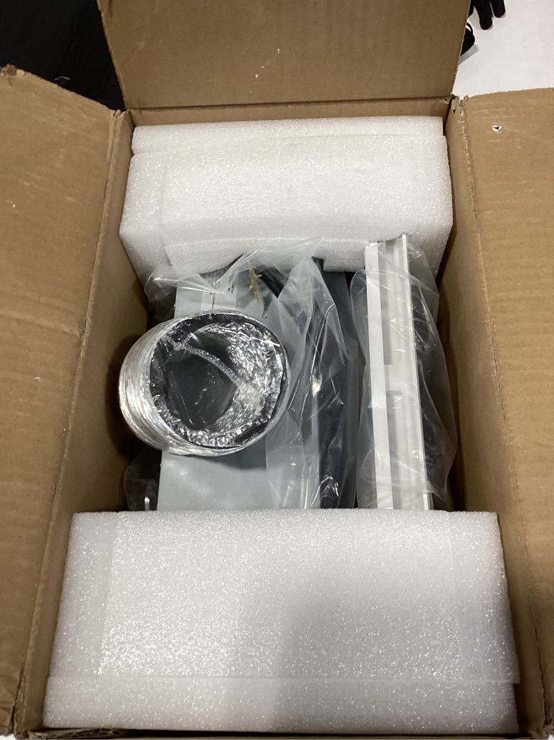 Condition photo showing Good Condition for 4 in 1 bathroom exhaust fan with heater, 190 cfm bathroom exhaust fan with light, 1800w heating power, 1.0 sone bath fan with light, heating, ventilation, remote control, ul listed