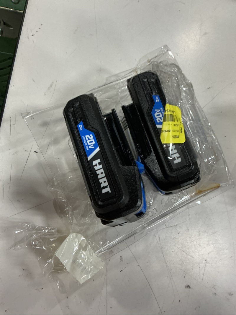 Condition photo showing Good Condition for hart 20-volt lithium-ion 1.5ah battery 2 pack