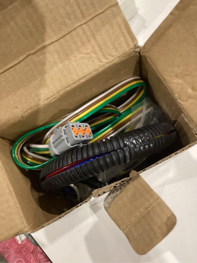 56225 Trailer Wiring Harness, 4-Pin Vehicle-Side Trailer Connector, Compatible with 2005-2020 Nissan