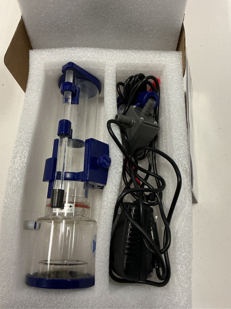 Condition photo showing Good Condition for Nano Protein Skimmer for Saltwater Aquariums, DC Pinwheel Pump for 20 Gals Fish Tank, Hang On, Internal, Not for Rimmed Tank