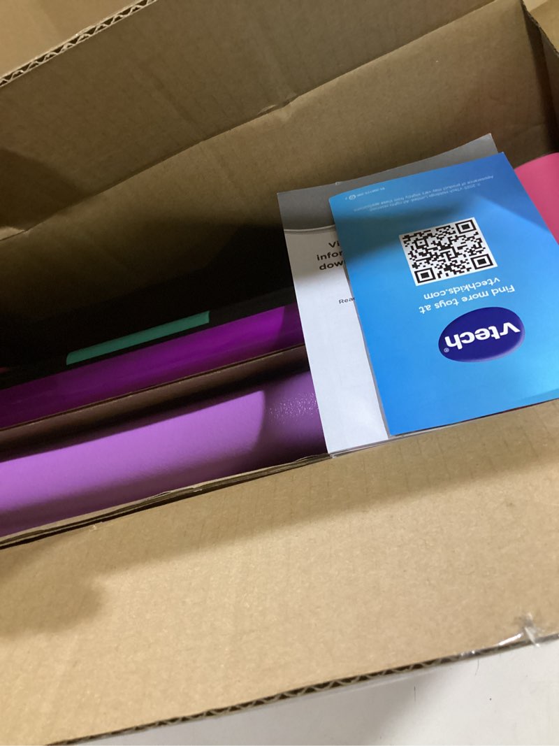 Condition photo showing Good Condition for vtech touch and learn activity desk (frustration free packaging), purple purple frustration free packaging