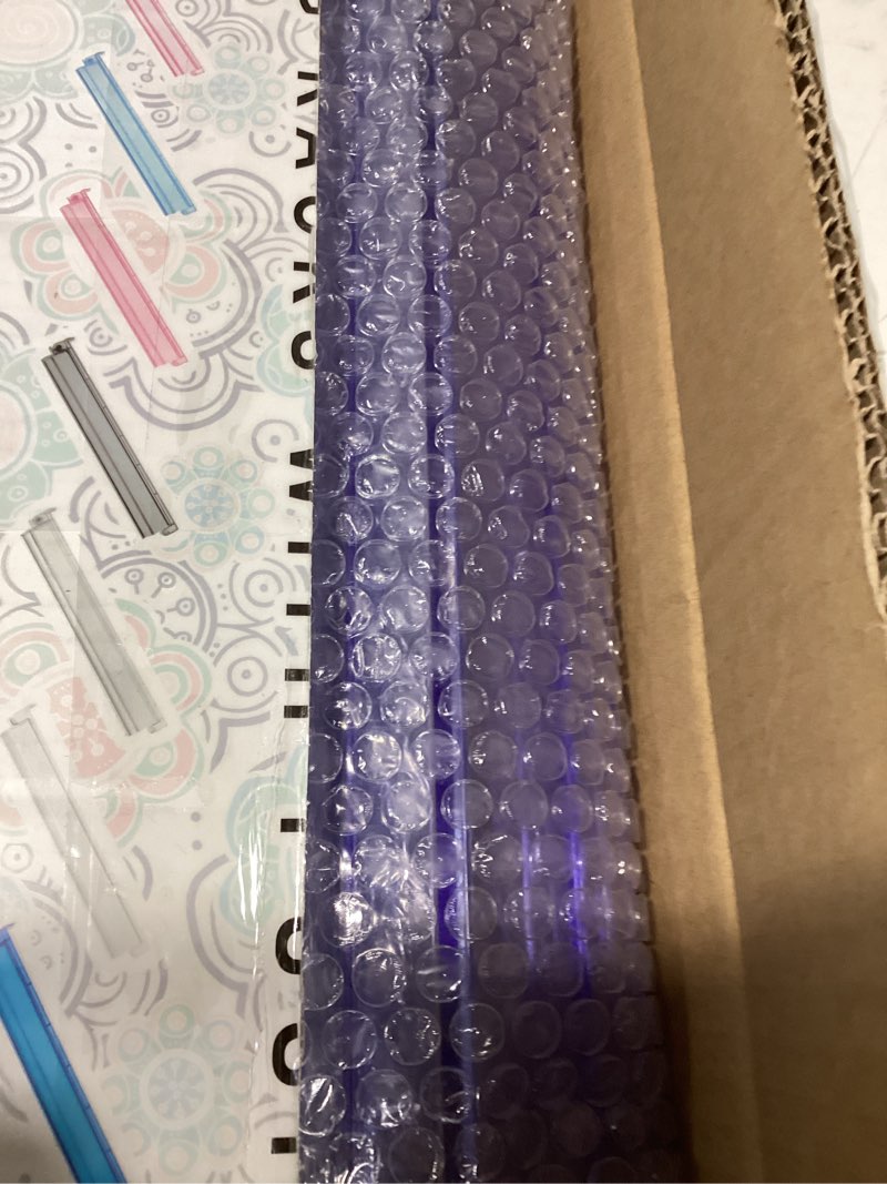 Condition photo showing New/Like New for mahjong racks with pushers 4pcs set majiang tile holder acrylic mahjong racks accessories and gifts light purple