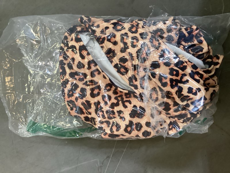 Condition photo showing Good Condition for suuksess women one piece ruched swimsuit tummy control backless bathing suit x-large 097leopard