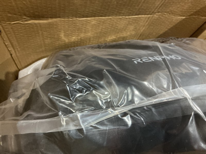 Condition photo showing Good Condition for renpho foot massager machine with heat [2026 upgraded], shiatsu foot massager for neuropathy, plantar fasciitis massager for men women, up to size 14, fsa eligible hsa store eligible massager, black