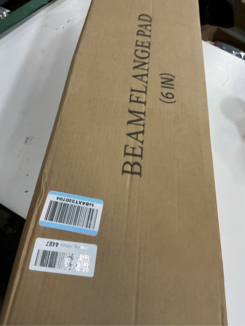 Condition photo showing New/Like New for VANCL Heavy Duty I-Beam Flange Pad - 3FT Tall, 2" Thick High-Density Sponge Padding with Durable Mes