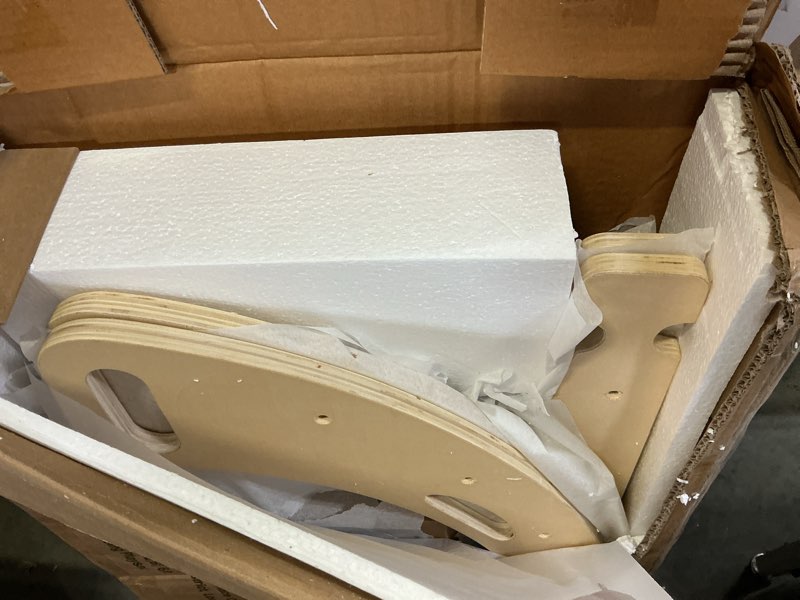 Condition photo showing Good Condition for wingyz pikler triangle set, montessori foldable 8-in-1 jungle gym with reversible animal slide, patent-protected climbing set, safe 2.35" gap astm f963 standards for toddlers 18 months-7 years (teak)