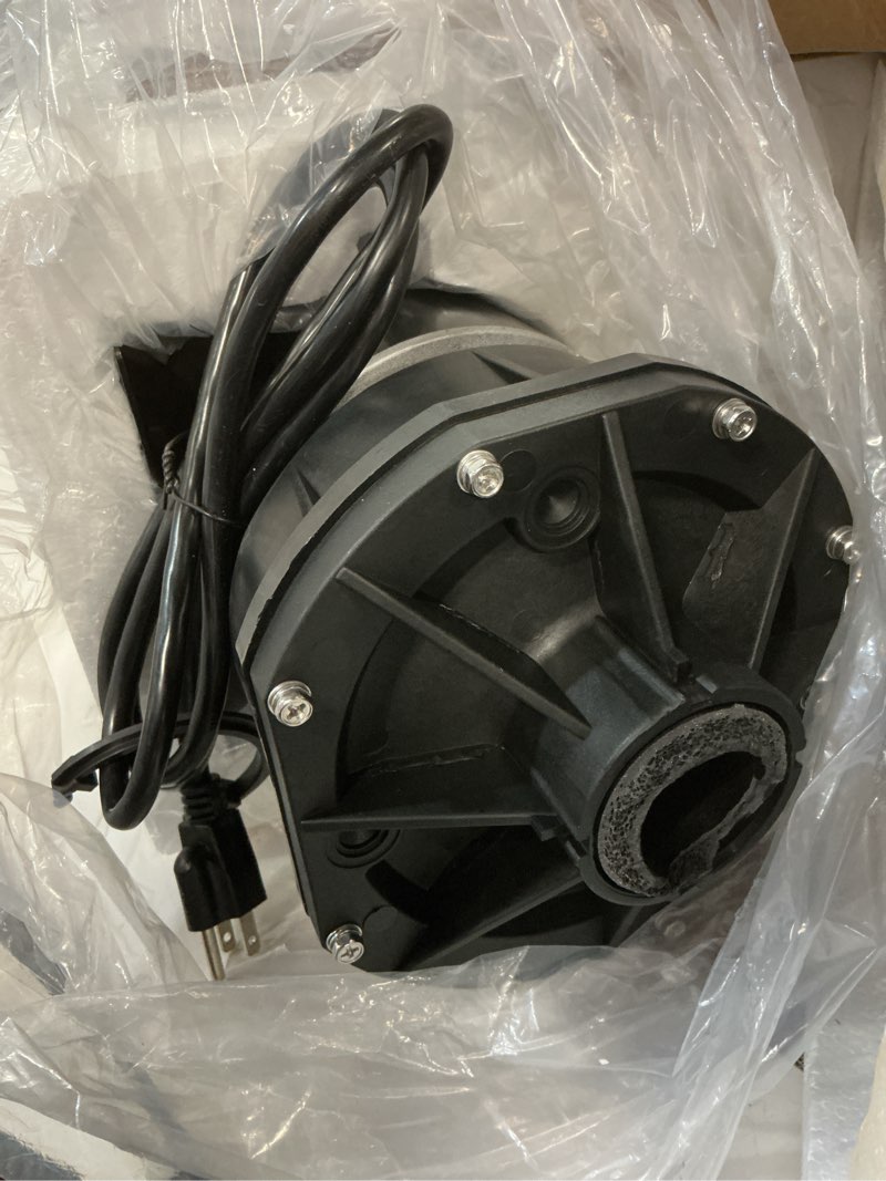 Condition photo showing As Is for pool pump 1.5 hp replacement for hayward powerflo lx series w3sp1580x15, above ground swimming pool pump motor – single speed 115v 48y frame
