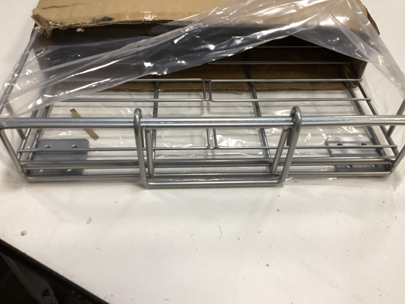 Condition photo showing Good Condition for expandable rolling metal basket by chef's pride