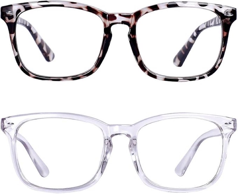 WISTON Blue Light Blocking Glasses Women/Men,Computer Reading/Gaming/TV/Phones Glasses for Women Anti Eyestrain&UV Glare 6100