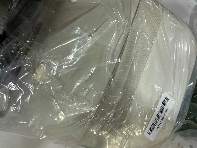 Condition photo showing Good Condition for amiro m3 cube makeup bag with lighted mirror, stepless brightness & 3 color modes, magsafe magnetic mirror, portable travel organizer with 1100lux lighting, 4.5l storage, waterproof, 10 inches, white